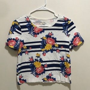 Floral Crop Top